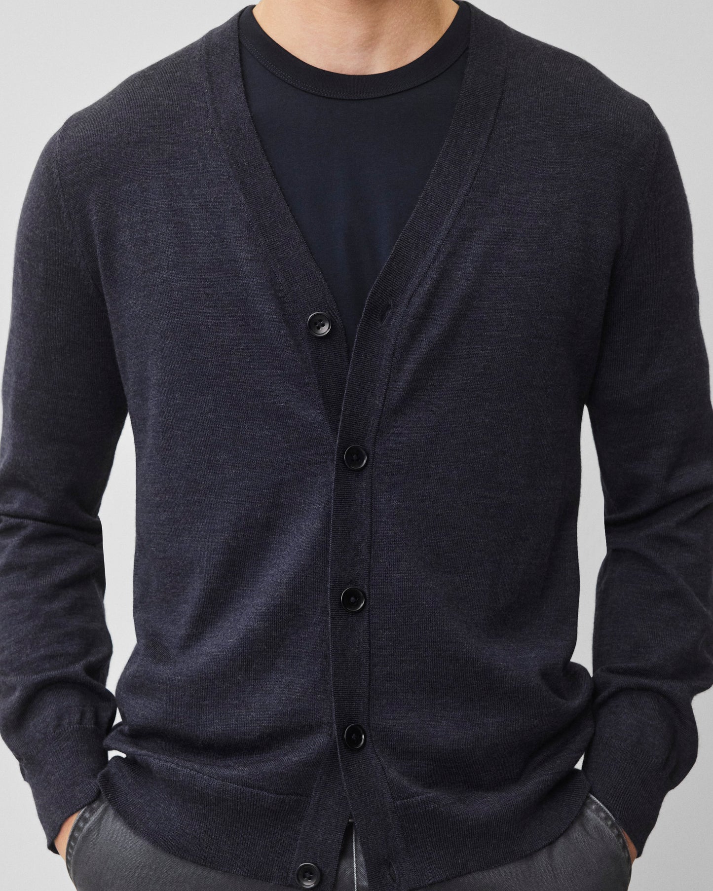 Lightweight Merino Harry Cardigan