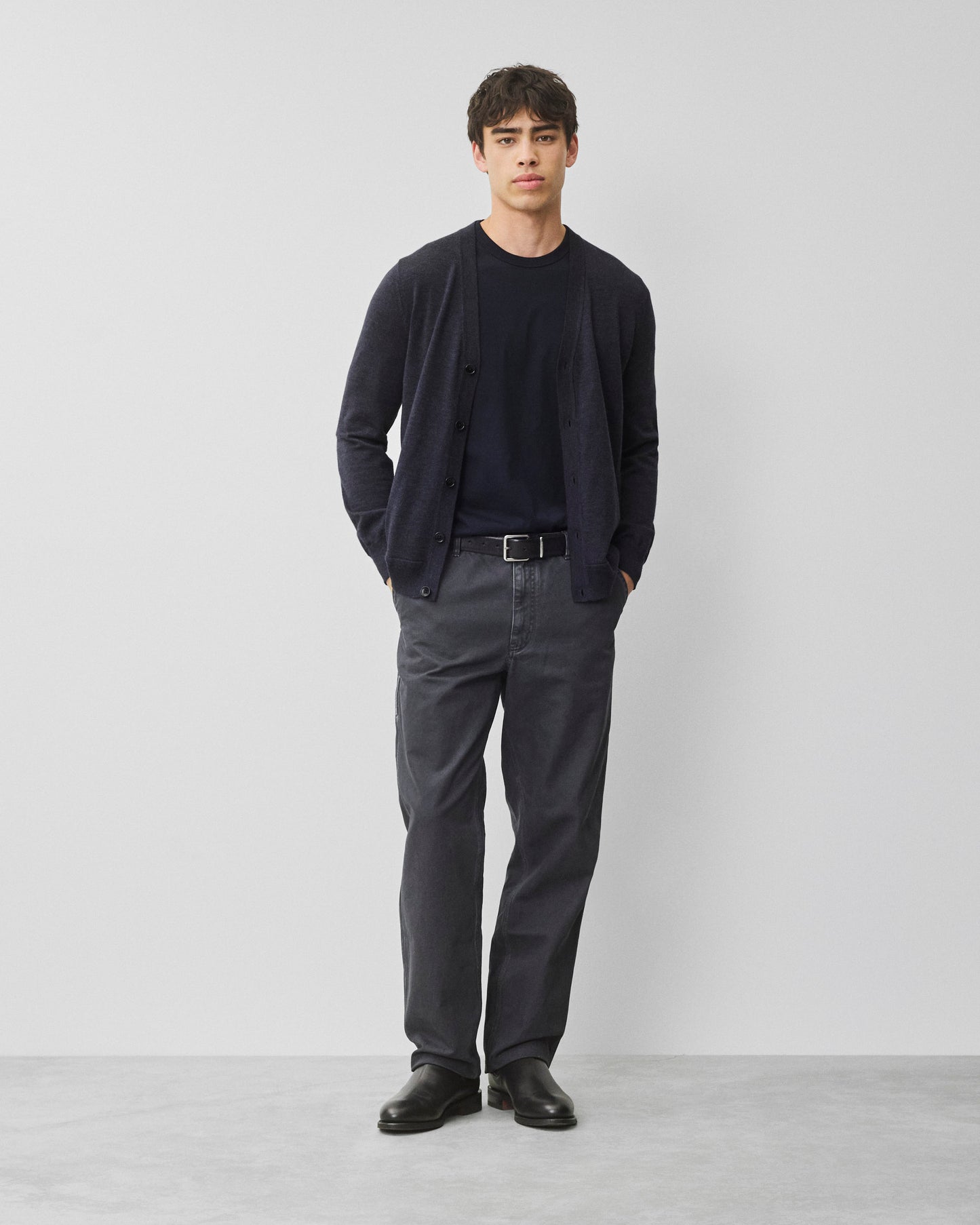 Lightweight Merino Harry Cardigan