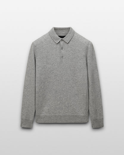 Cashmere Cove Long Sleeve Polo