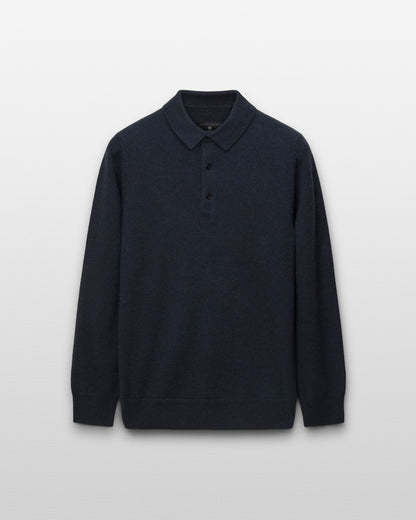 Cashmere Cove Long Sleeve Polo