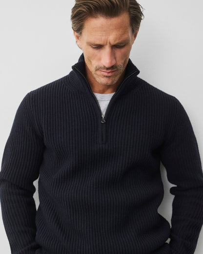 Merino Kenny Quarter Zip