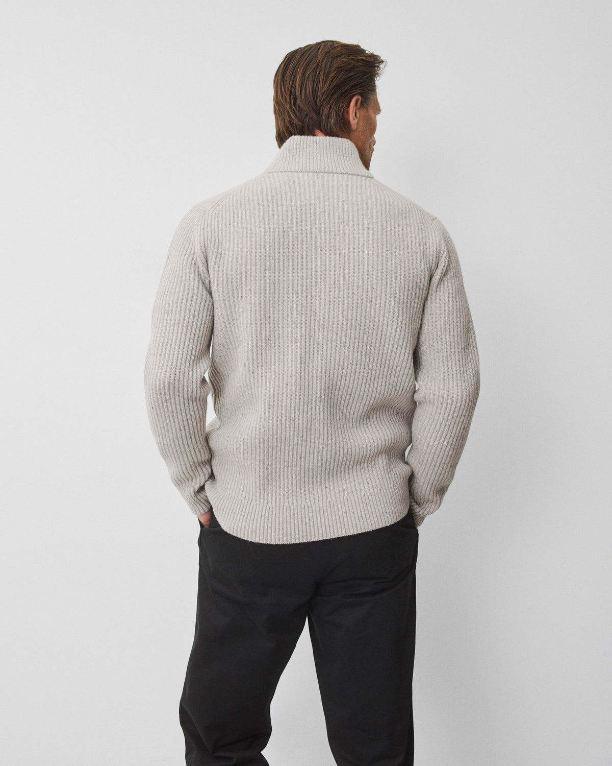 Merino Kenny Quarter Zip
