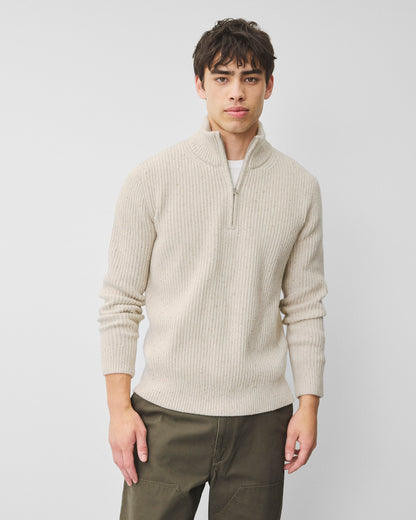 Merino Kenny Quarter Zip