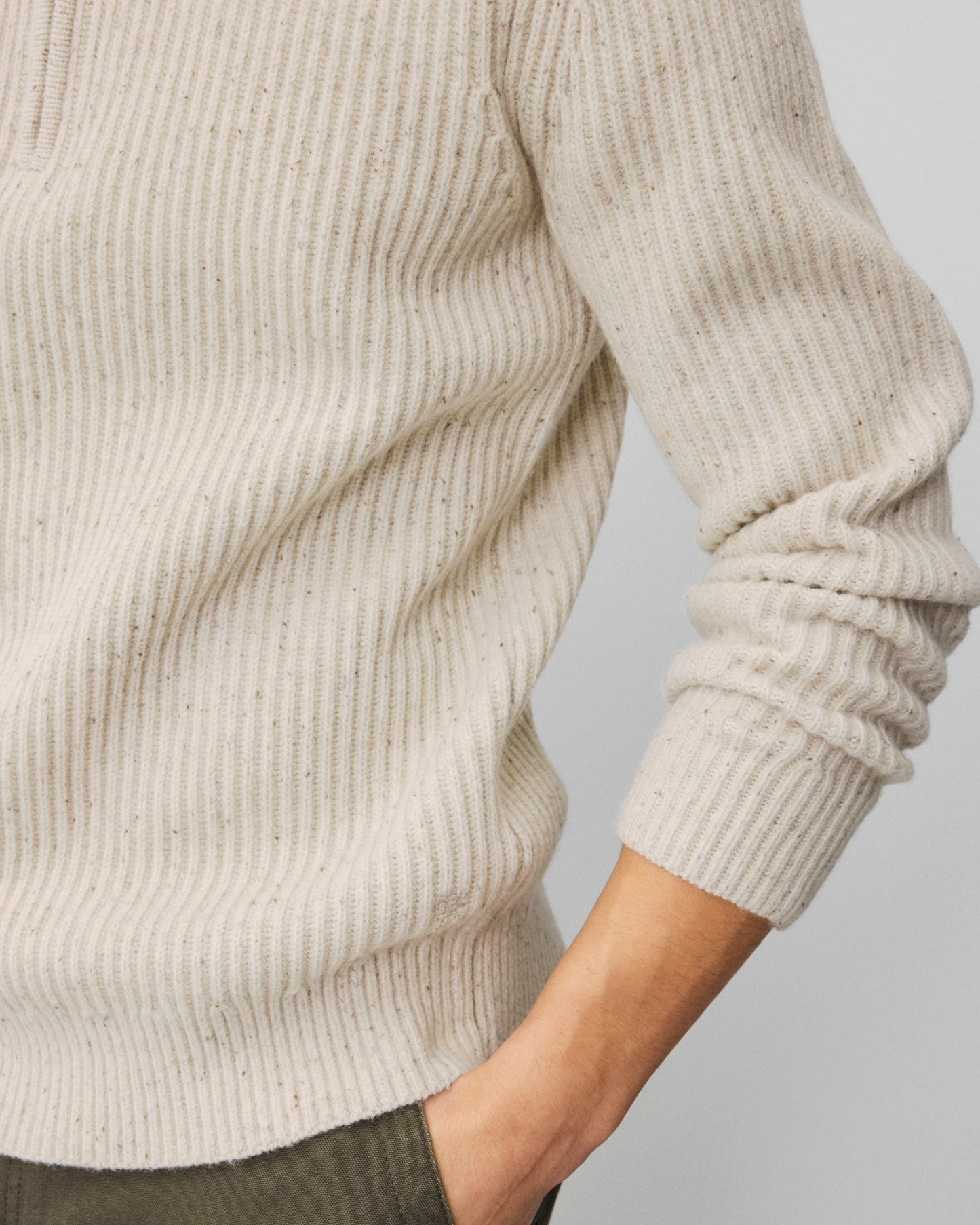 Merino Kenny Quarter Zip