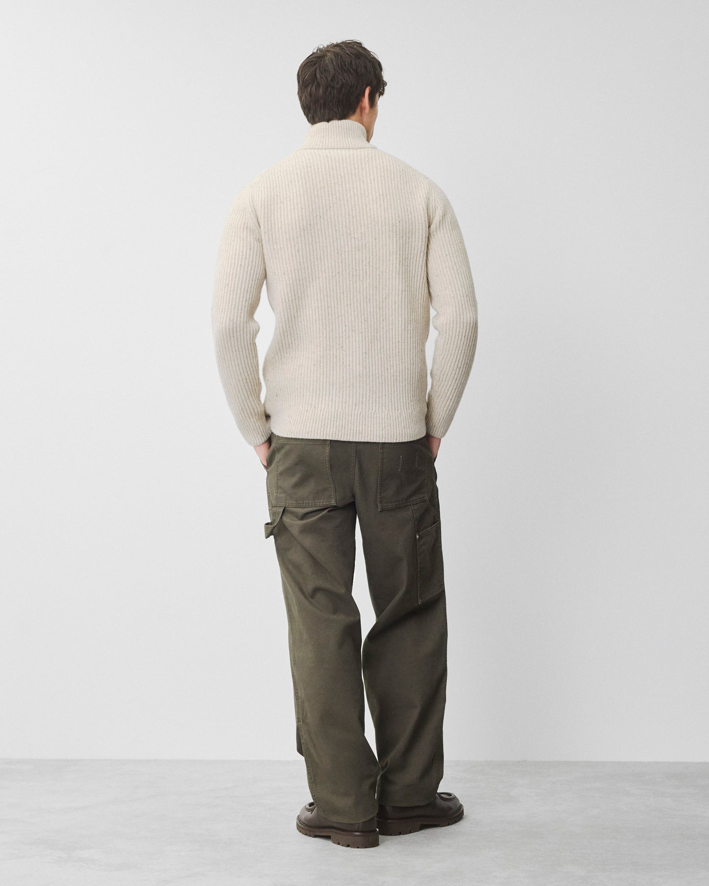 Merino Kenny Quarter Zip
