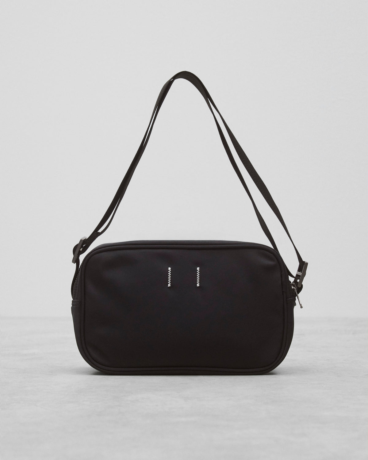Nylon Twill Road Crossbody Bag