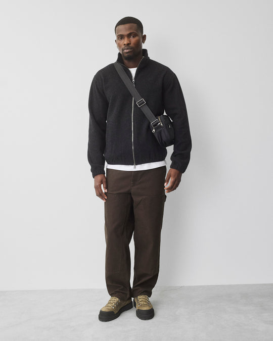 Nylon Twill Road Crossbody Bag