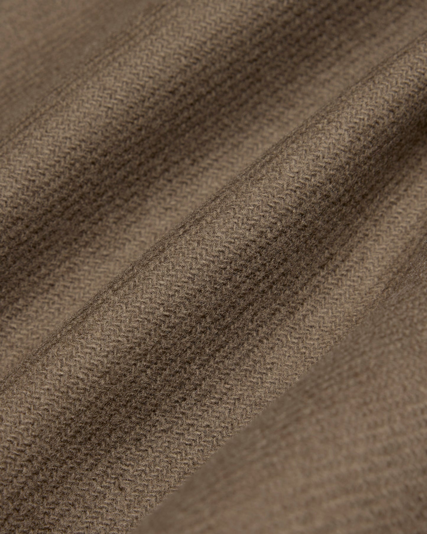 Double Face Wool Concourse Standard Overshirt