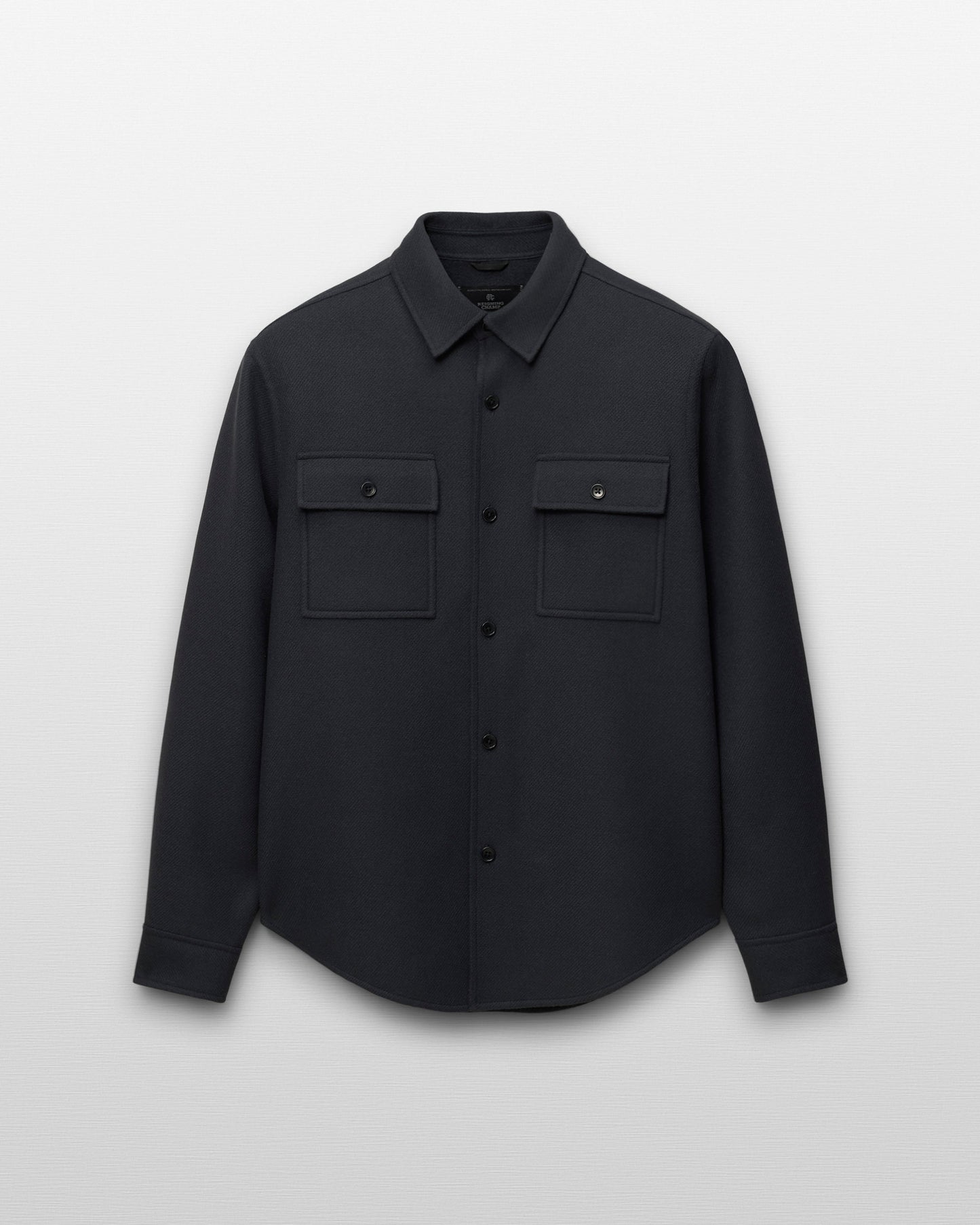 Double Face Wool Concourse Standard Overshirt
