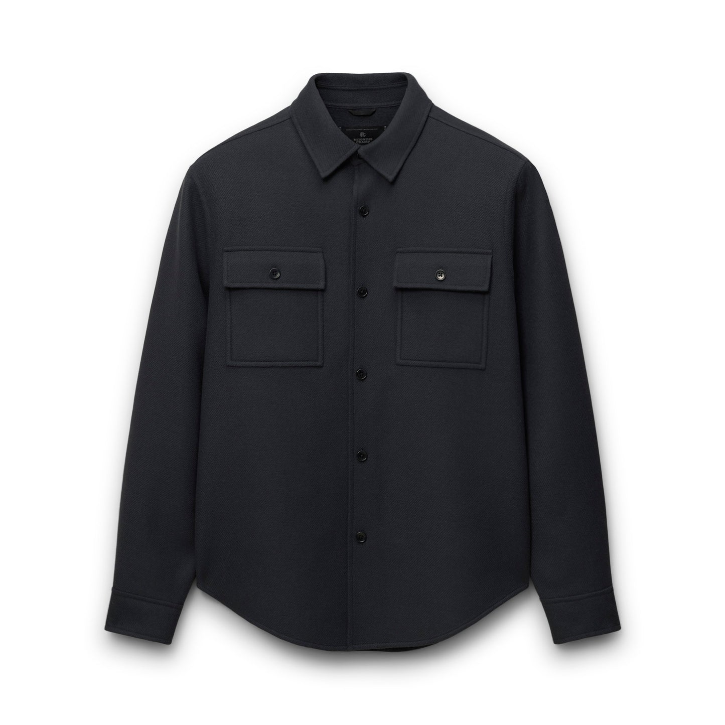 Double Face Wool Concourse Standard Overshirt