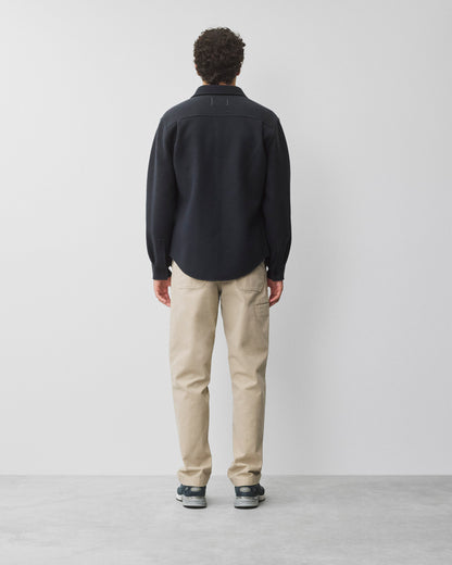 Double Face Wool Concourse Standard Overshirt