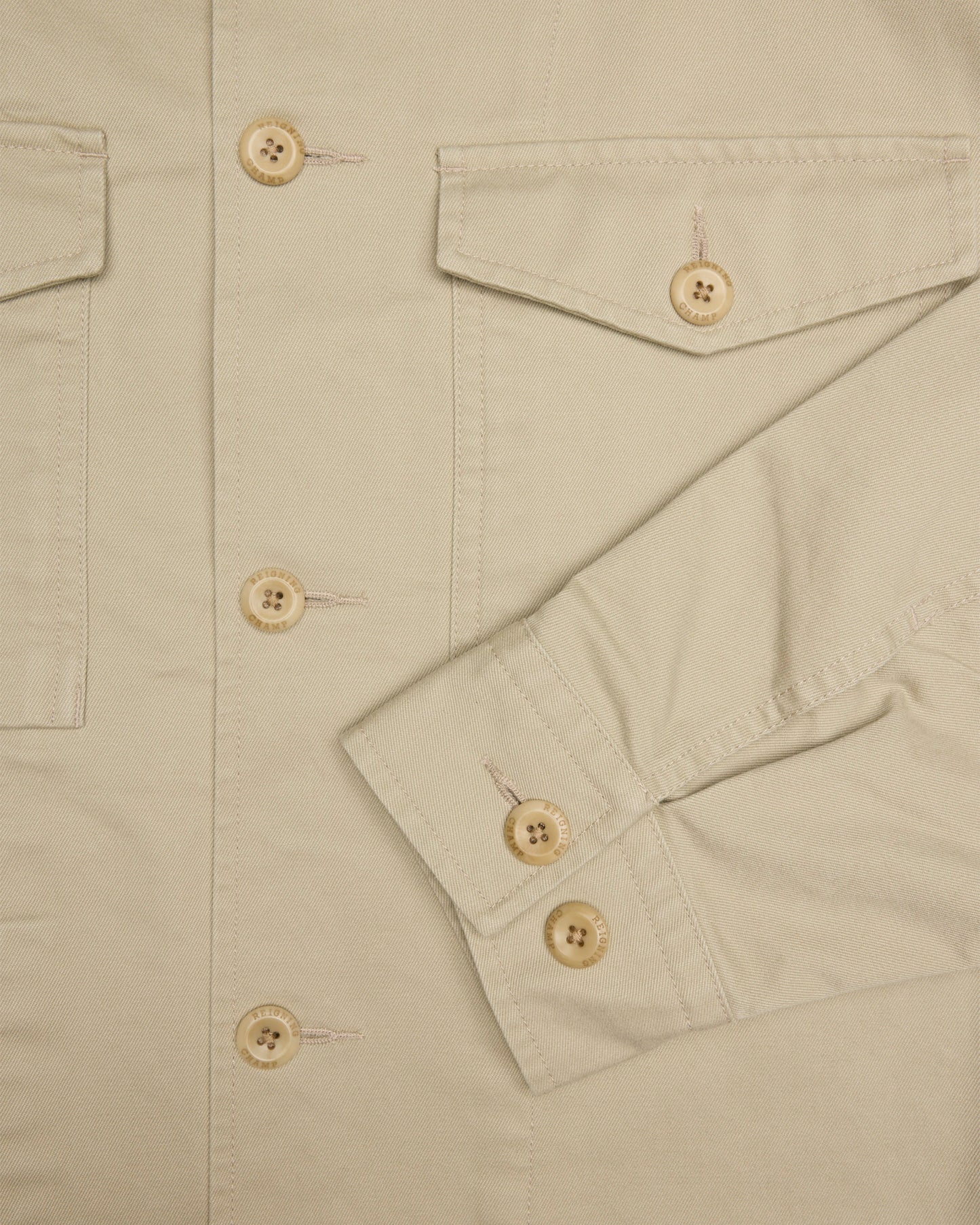 Cotton Chino Keeper Standard Overshirt