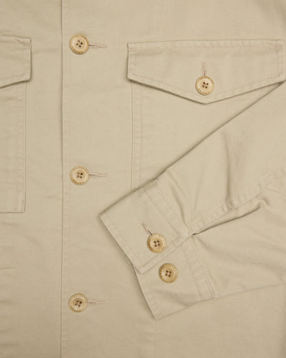 Cotton Chino Keeper Standard Overshirt