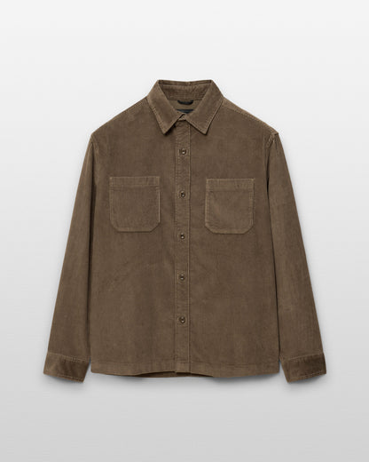 Corduroy Campus Standard Overshirt