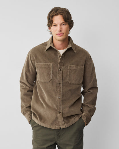 Corduroy Campus Standard Overshirt