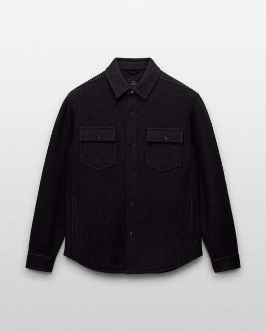 Boiled Wool Warden Standard Overshirt