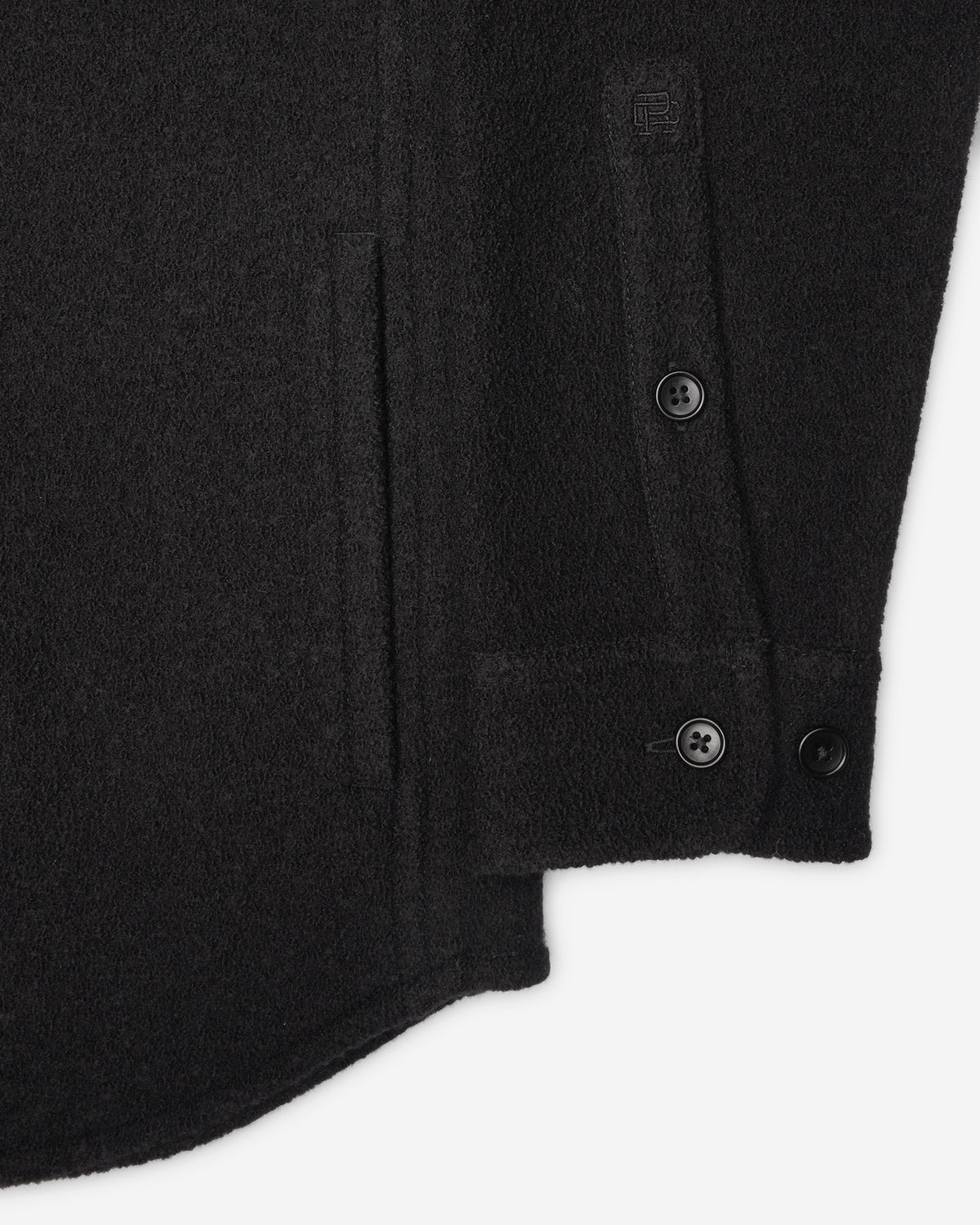 Boiled Wool Warden Standard Overshirt