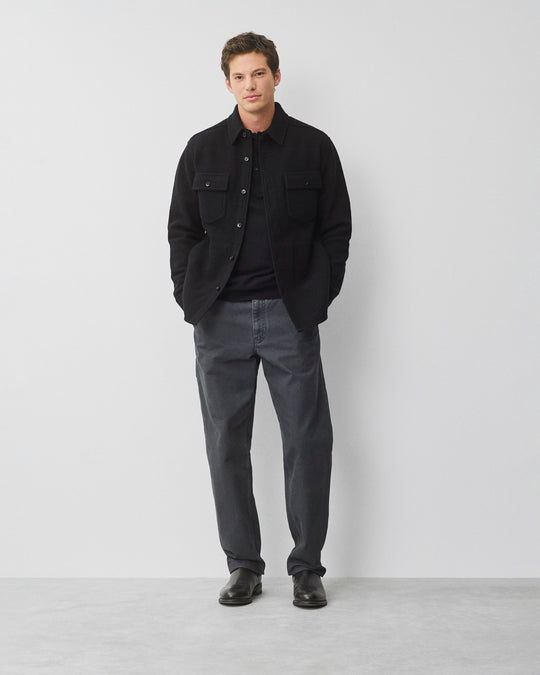 Boiled Wool Warden Standard Overshirt