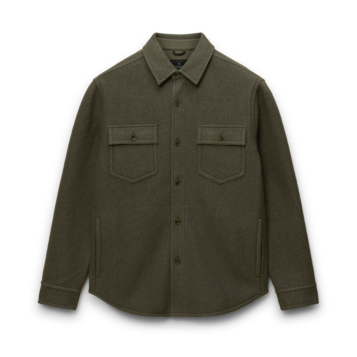 Boiled Wool Warden Standard Overshirt