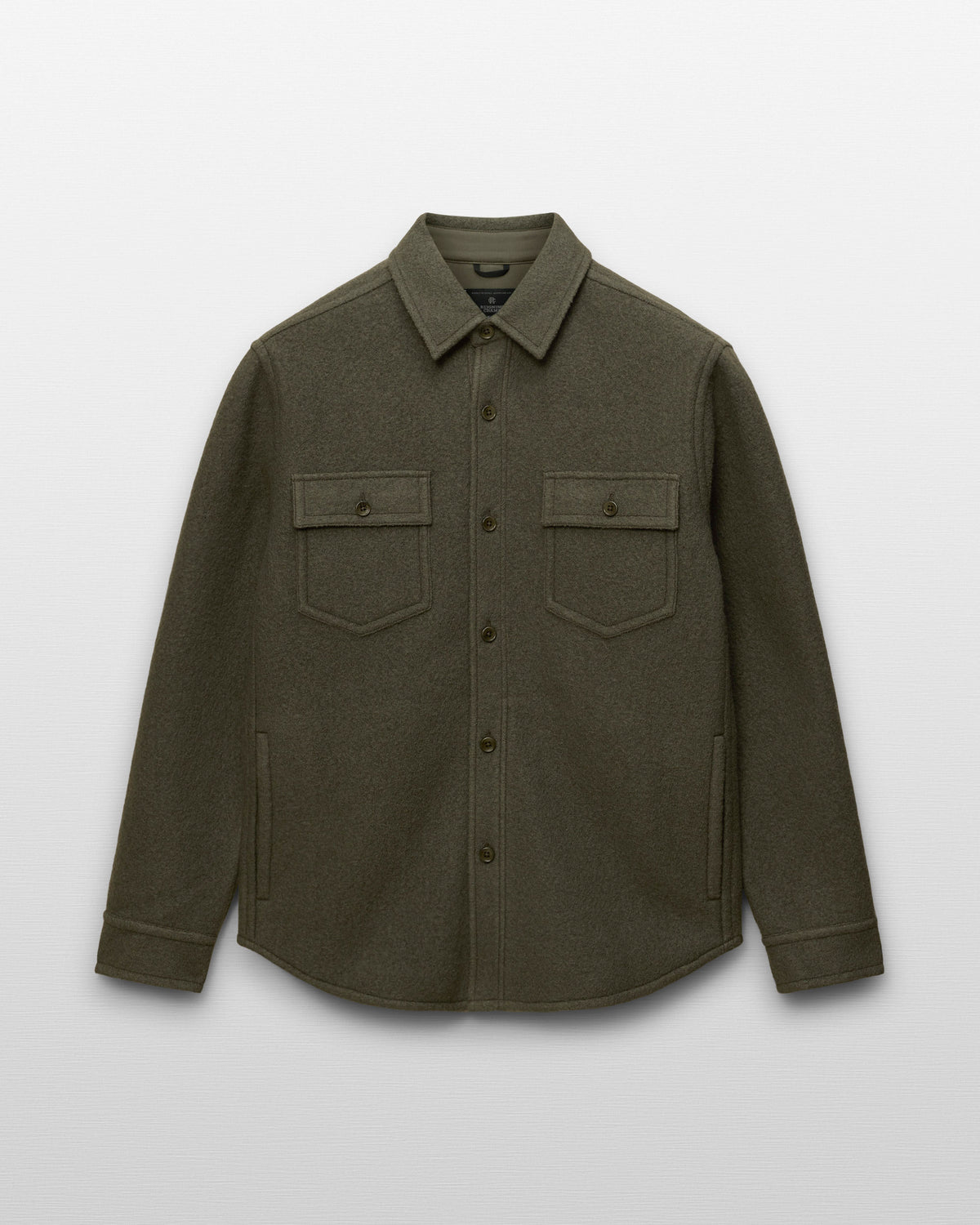 Boiled Wool Warden Standard Overshirt