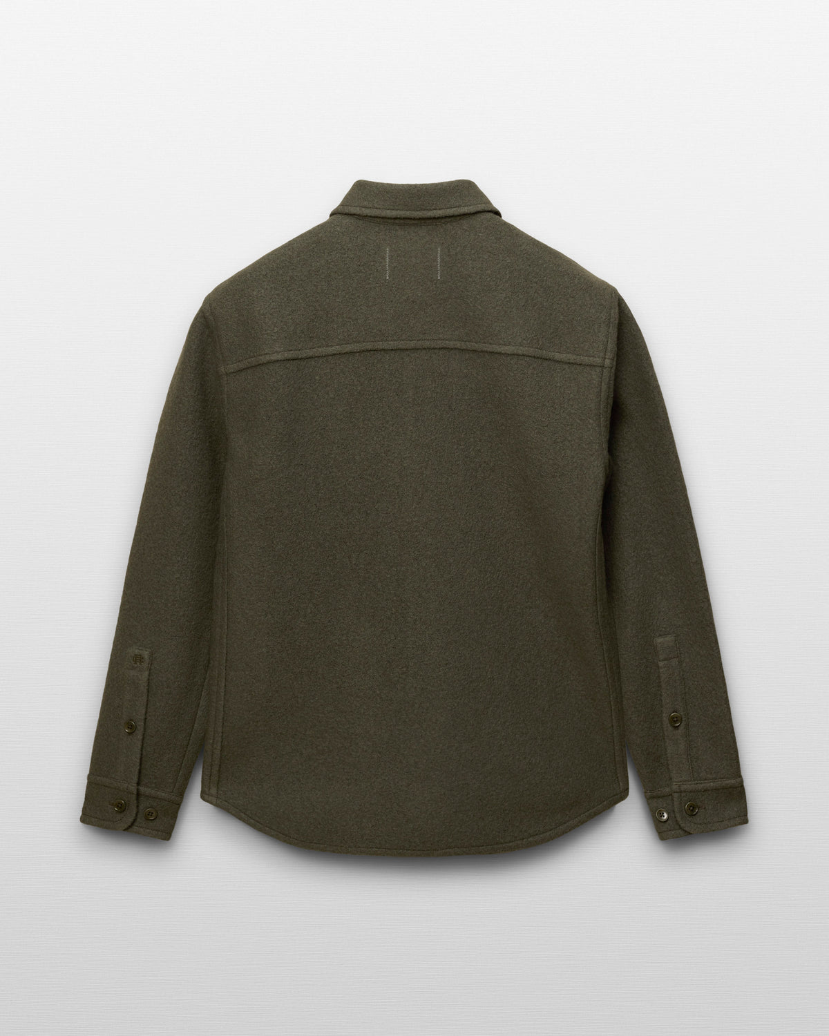 Boiled Wool Warden Standard Overshirt