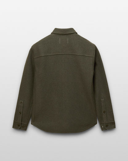 Boiled Wool Warden Standard Overshirt