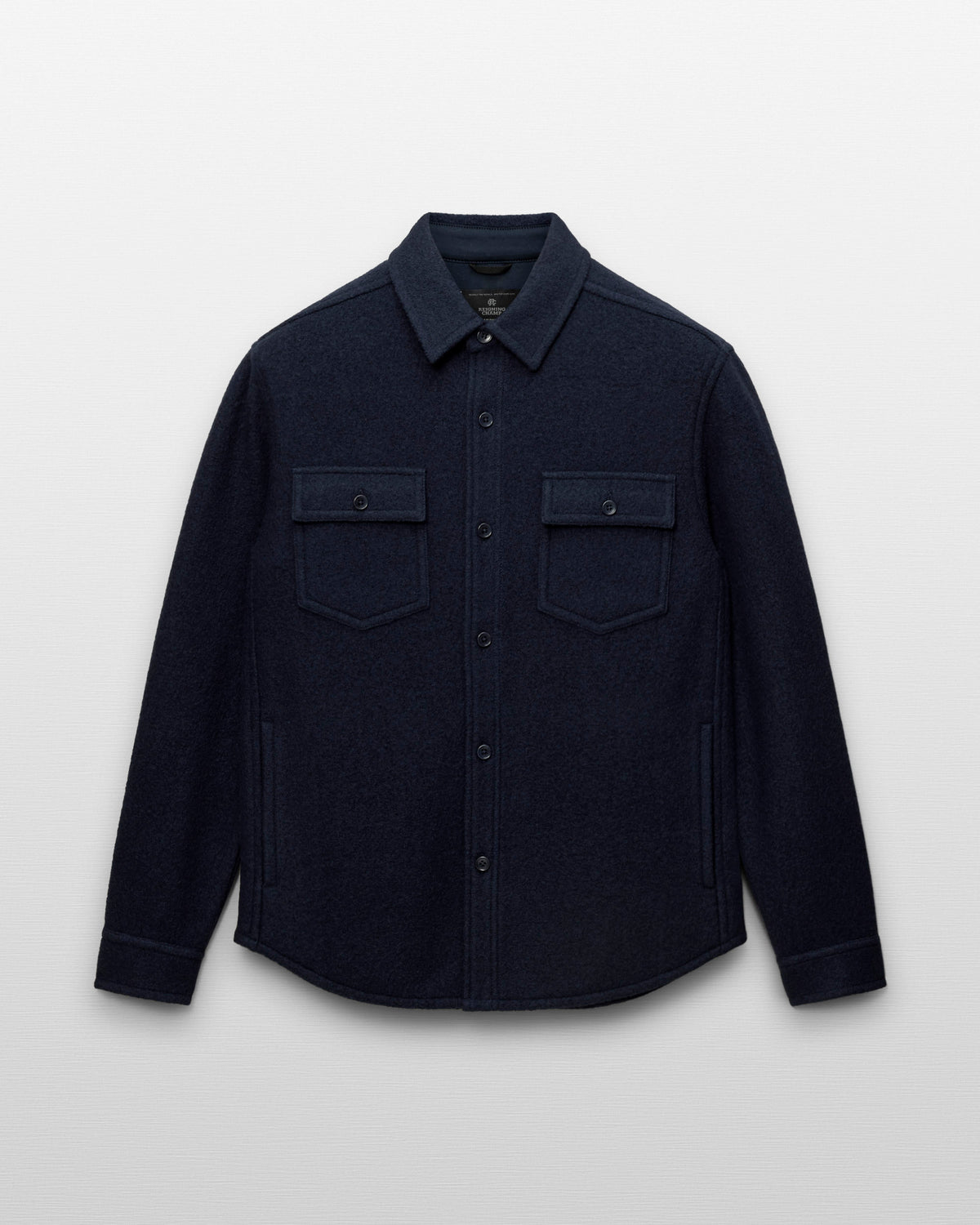 Boiled Wool Warden Standard Overshirt