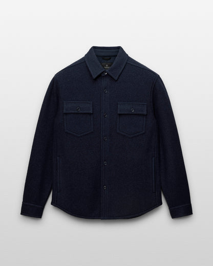 Boiled Wool Warden Standard Overshirt