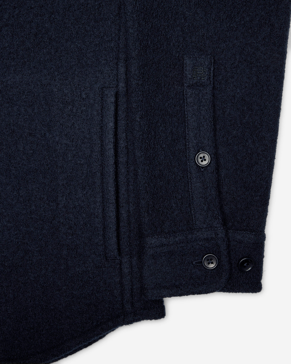 Boiled Wool Warden Standard Overshirt