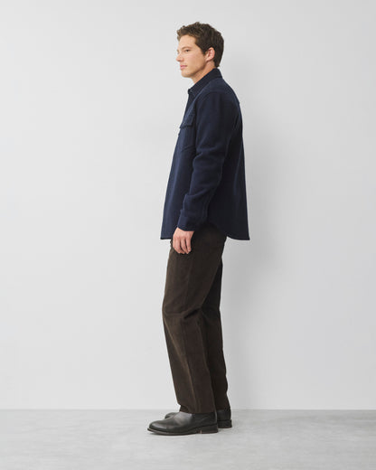 Boiled Wool Warden Standard Overshirt
