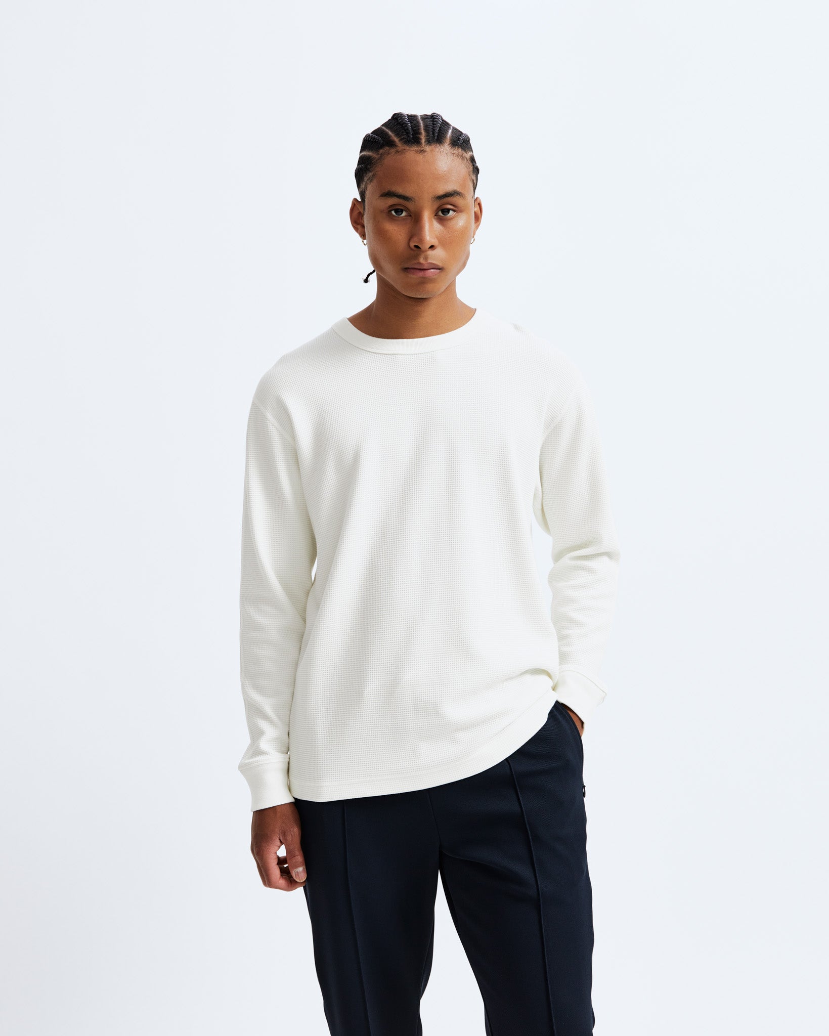 Lightweight Waffle Long Sleeve