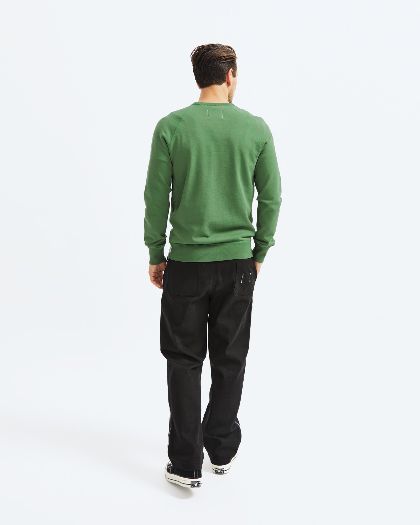 Lightweight Terry Crewneck