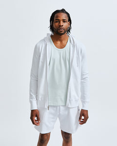 Lightweight Terry Slim Zip Hoodie