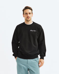 Midweight Terry Autograph Relaxed Crewneck - Vault