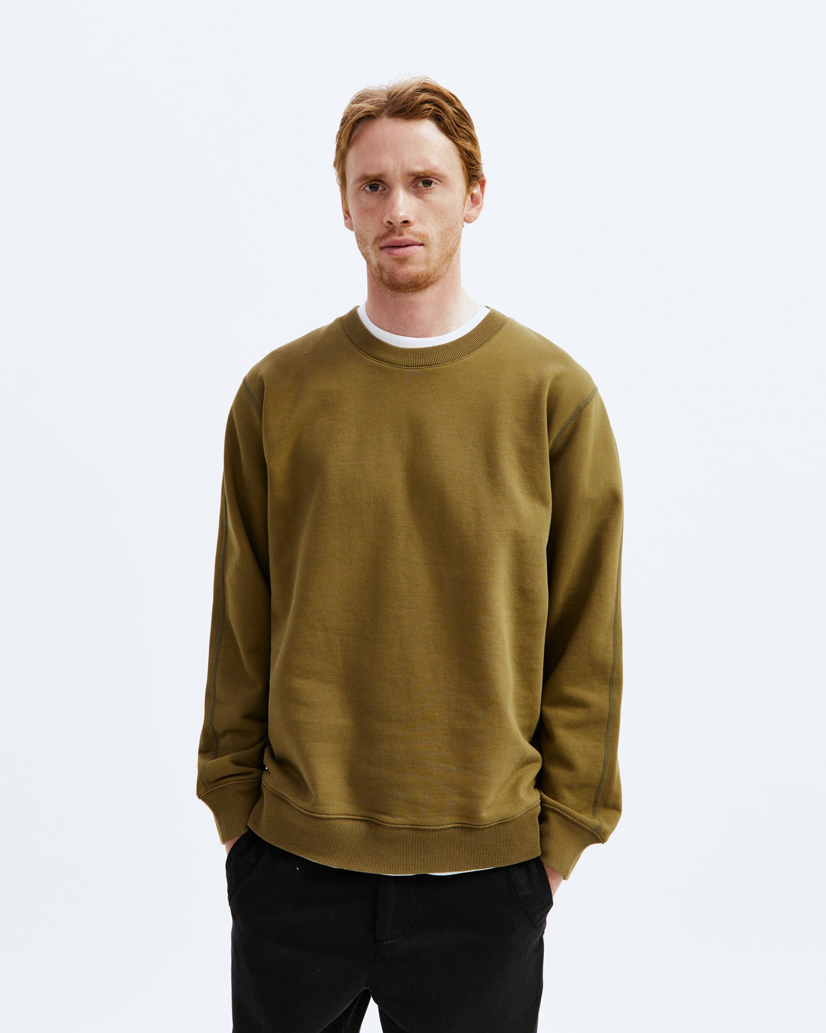 Midweight Terry Classic Crewneck