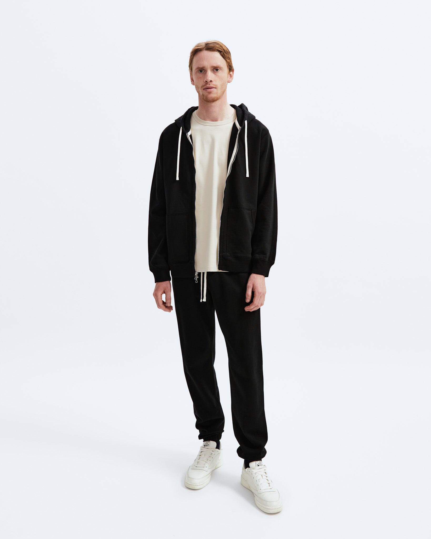 Midweight Terry Classic Full Zip Hoodie