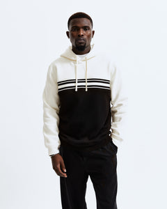 Midweight Fleece Colour Block Hoodie