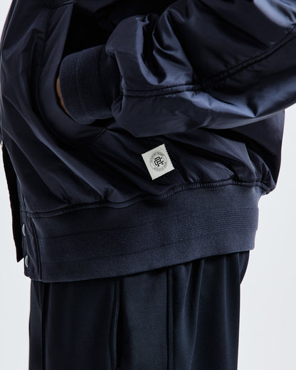 Econyl Satin Nylon Stadium Jacket