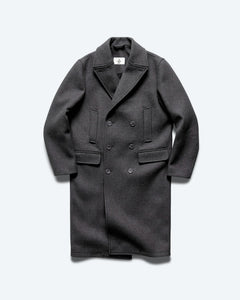 Melton Wool Polo Coat