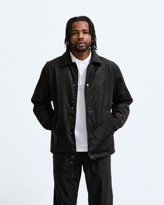 Econyl Satin Nylon Coach's Jacket - Vault