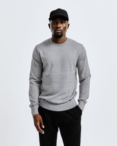 Lightweight Merino Harry Crewneck - Vault