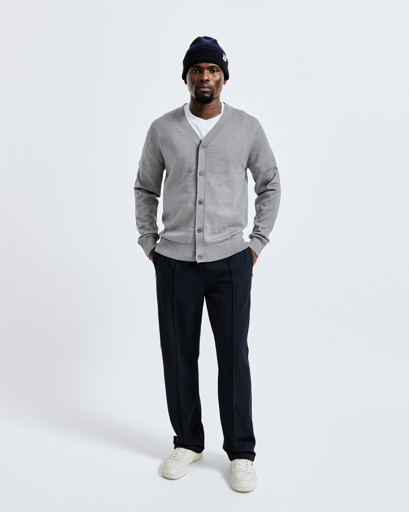 Lightweight Merino Harry Cardigan