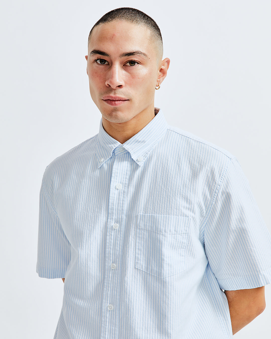 Cotton Oxford Windsor SS Shirt | Reigning Champ