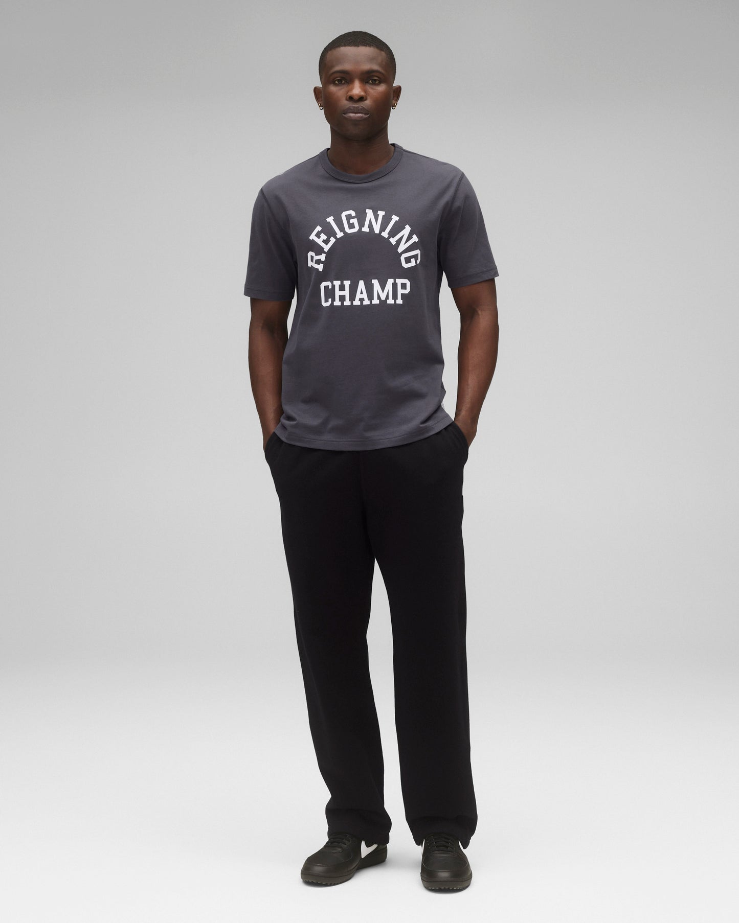 Lightweight Jersey Arch Logo Standard T-Shirt