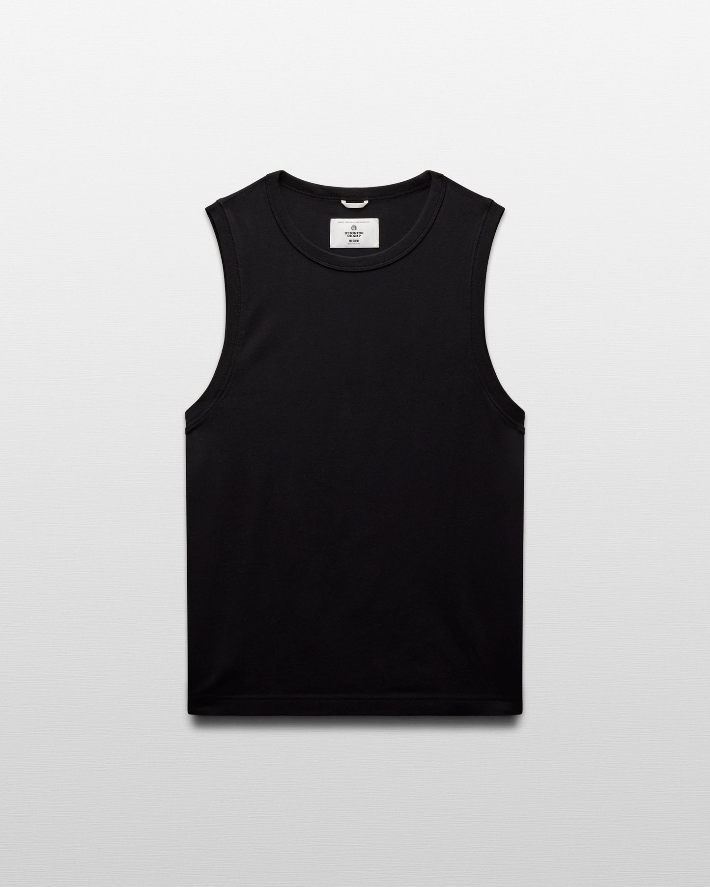 Dual Jersey Slim Sleeveless Shirt