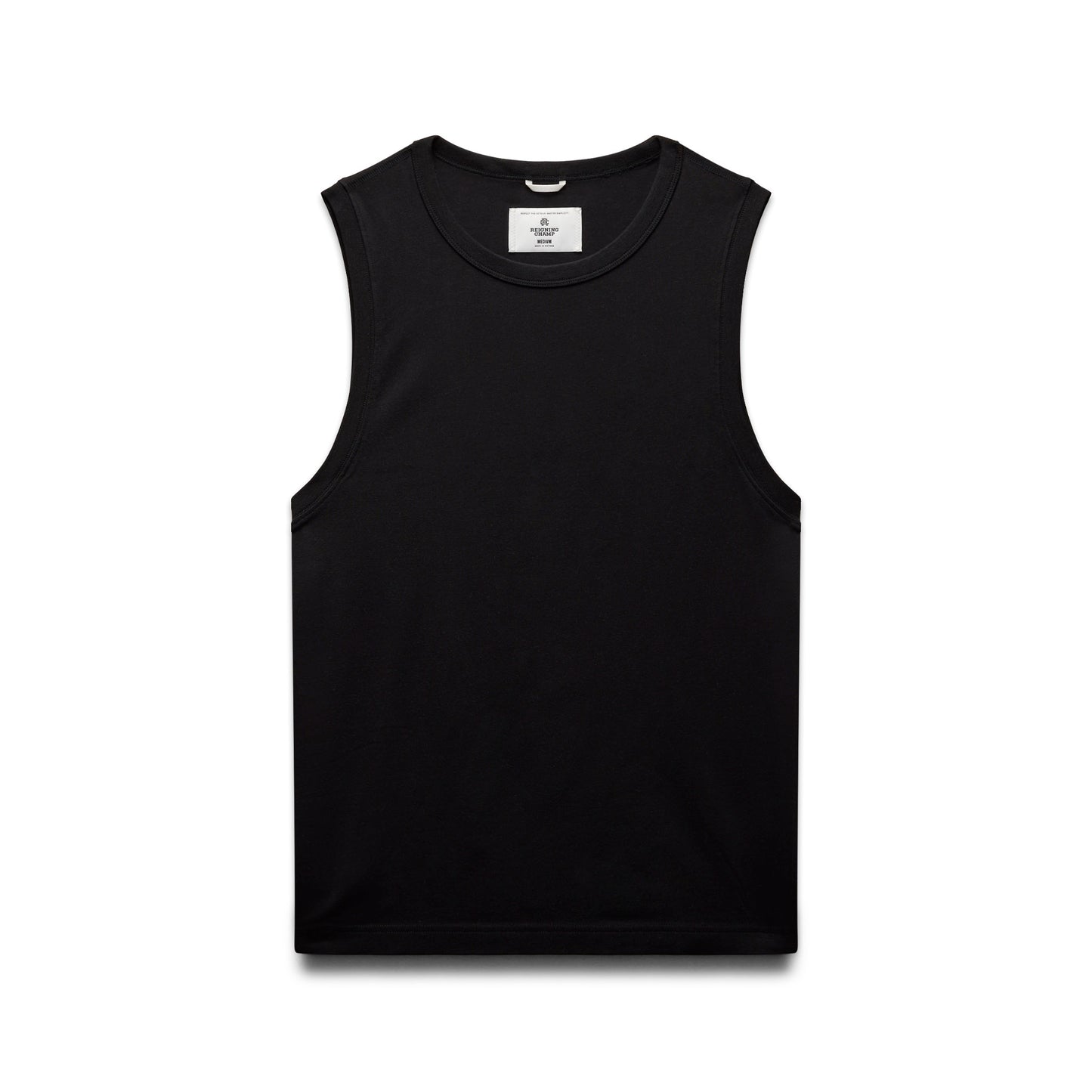 Dual Jersey Slim Sleeveless Shirt