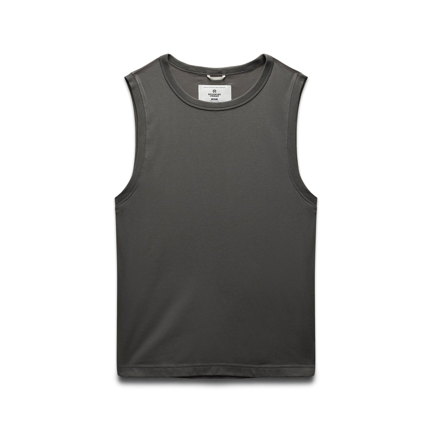 Dual Jersey Slim Sleeveless Shirt