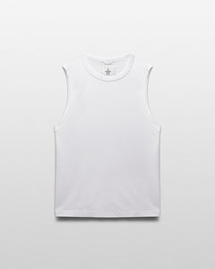 Dual Jersey Slim Sleeveless Shirt