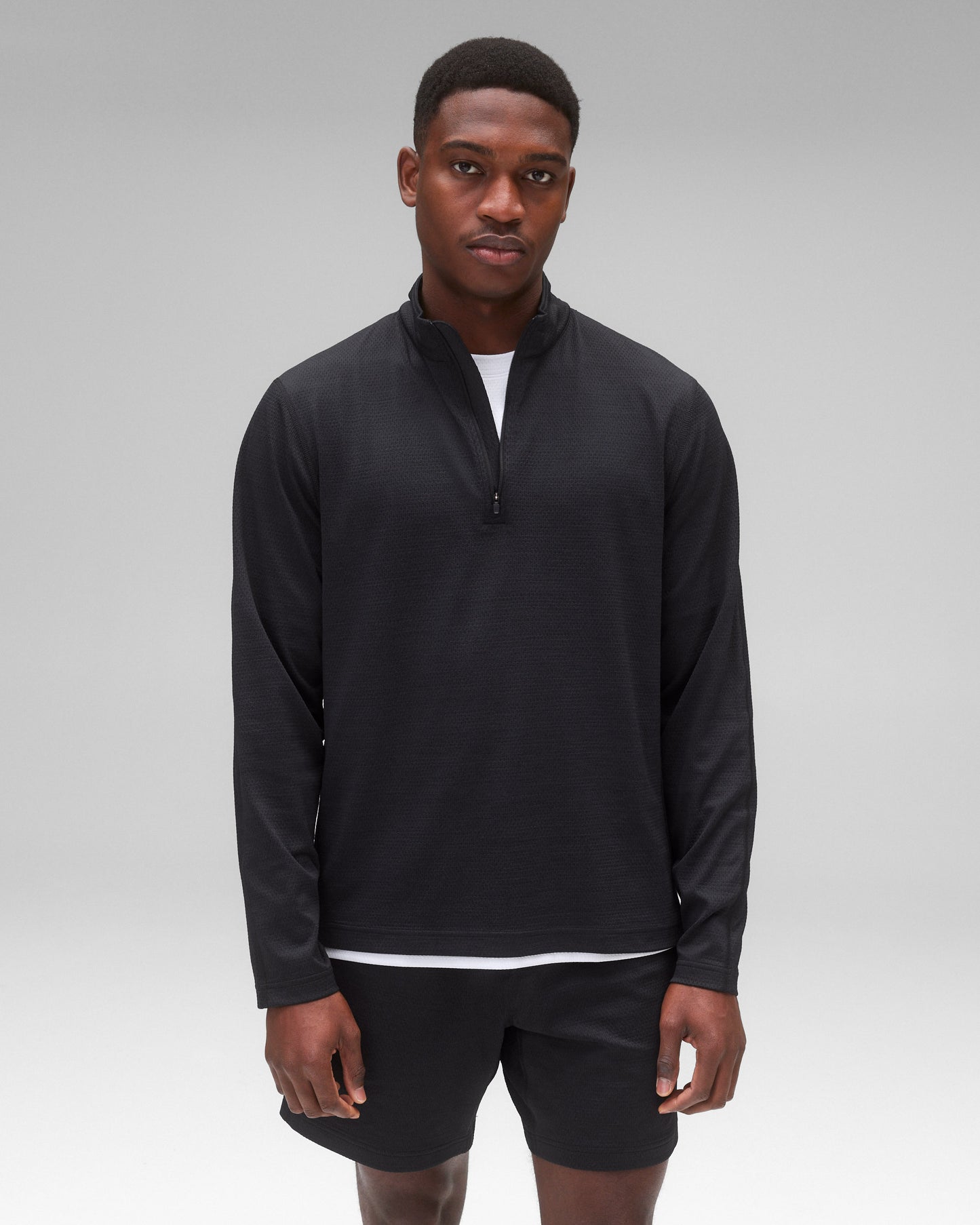 Solotex Mesh Tiebreak Standard Quarter Zip