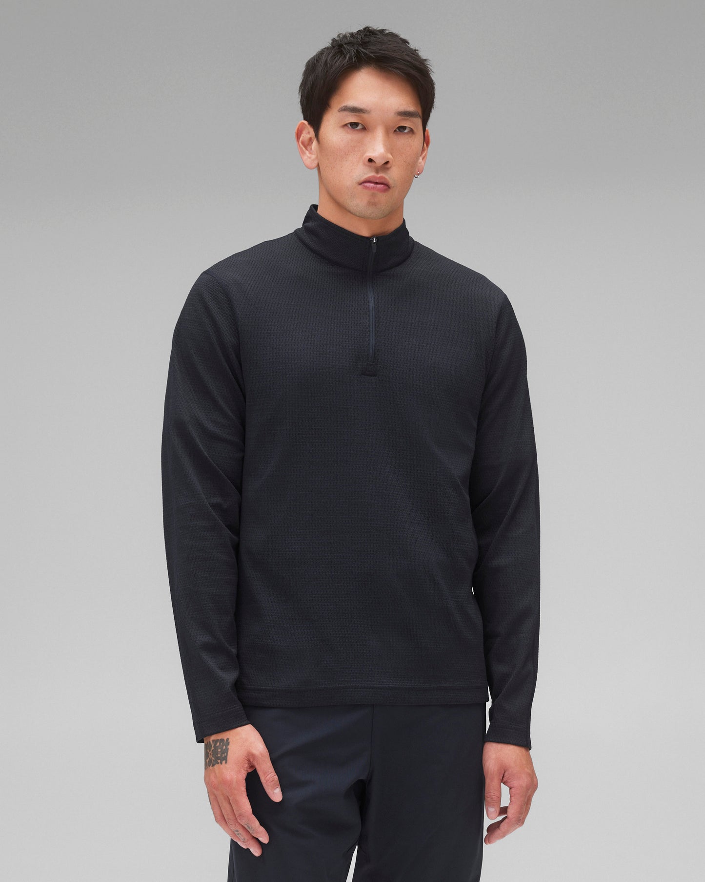 Solotex Mesh Tiebreak Standard Quarter Zip